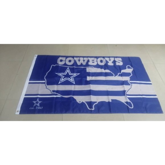 Dallas Cowboys Flag America's Team U.S.‎ Flag New 3x5 Feet Banner - Picture 2 of 4